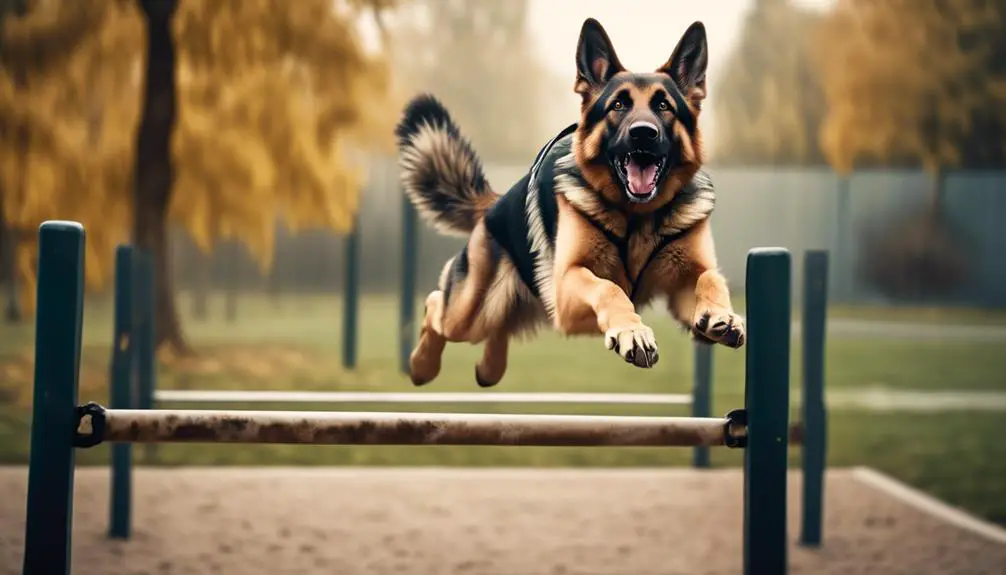 german shepherd training success