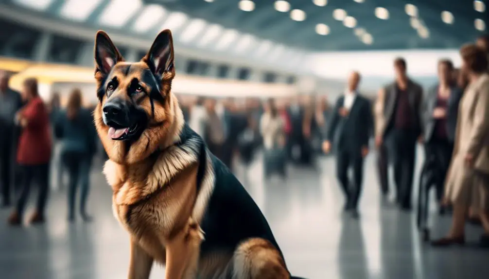 german shepherd travel tips