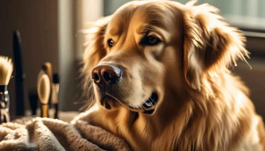 golden retriever grooming diy tips