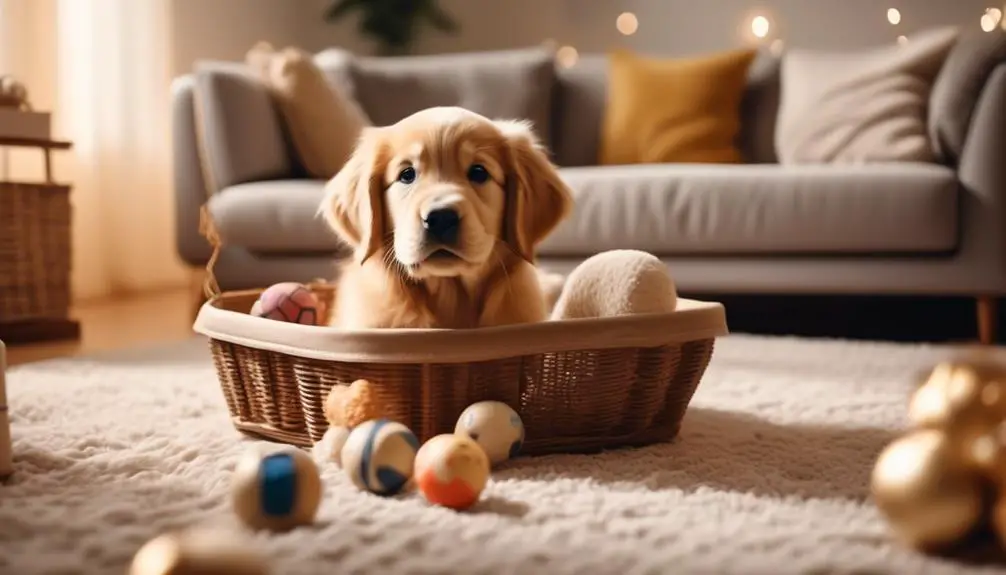 golden retriever home safety