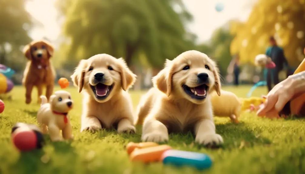 golden retriever puppy socialization