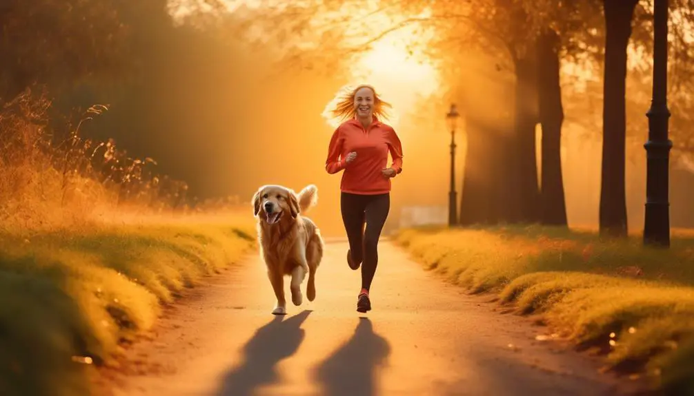 golden retriever running tips