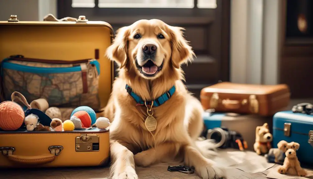 golden retriever travel tips