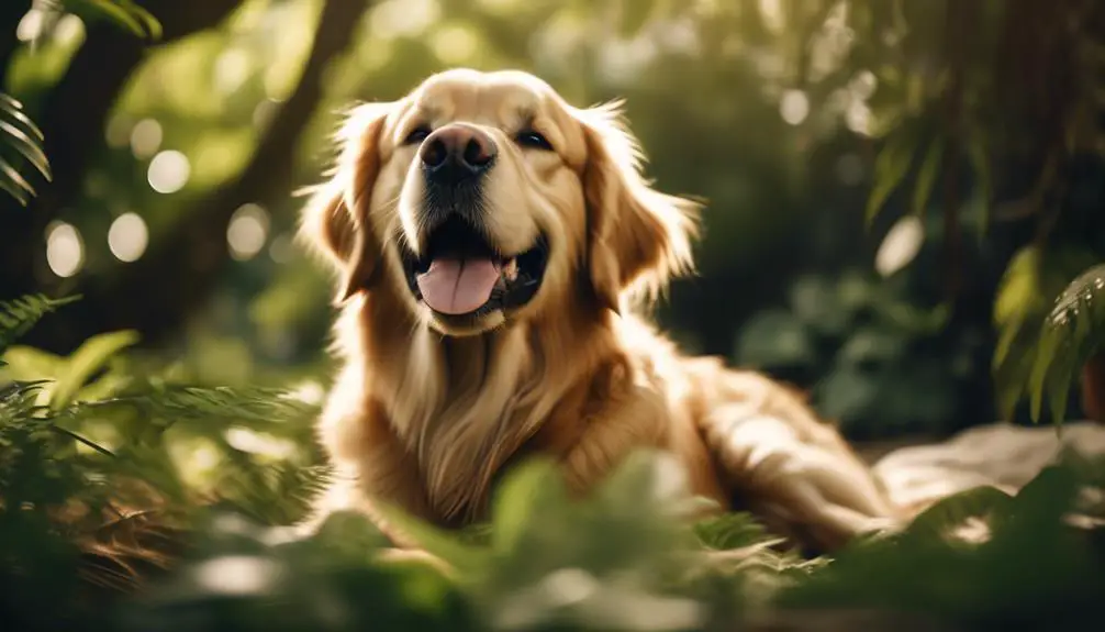 golden retriever weather protection