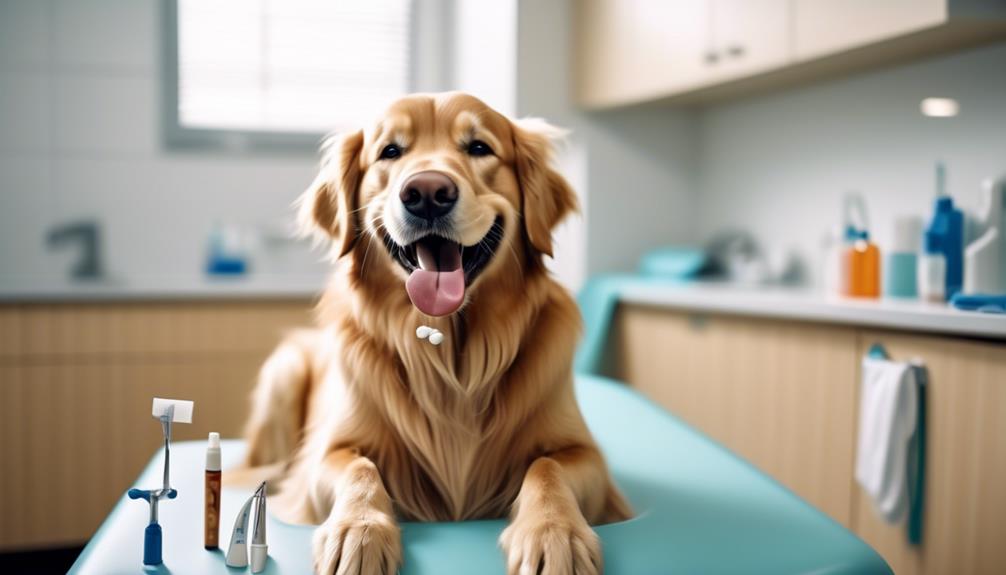 golden retrievers dental care