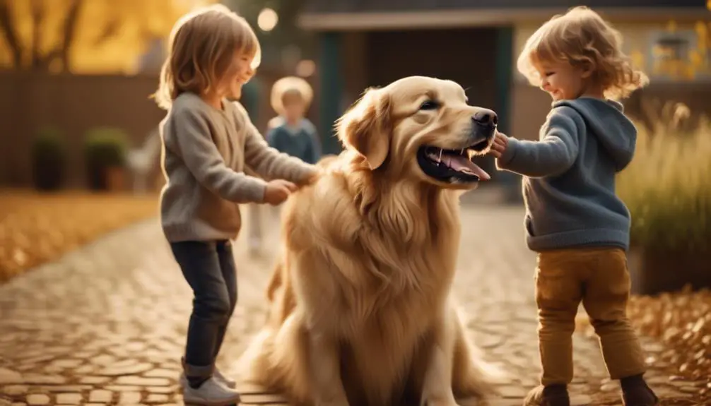 golden retrievers perfect family companions