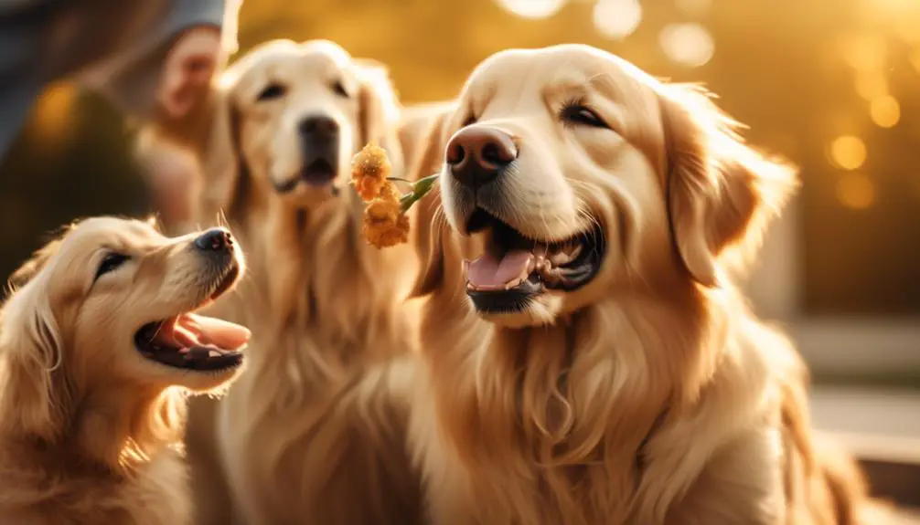 golden retrievers perfect family companions