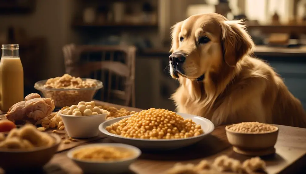 golden retrievers with food allergies