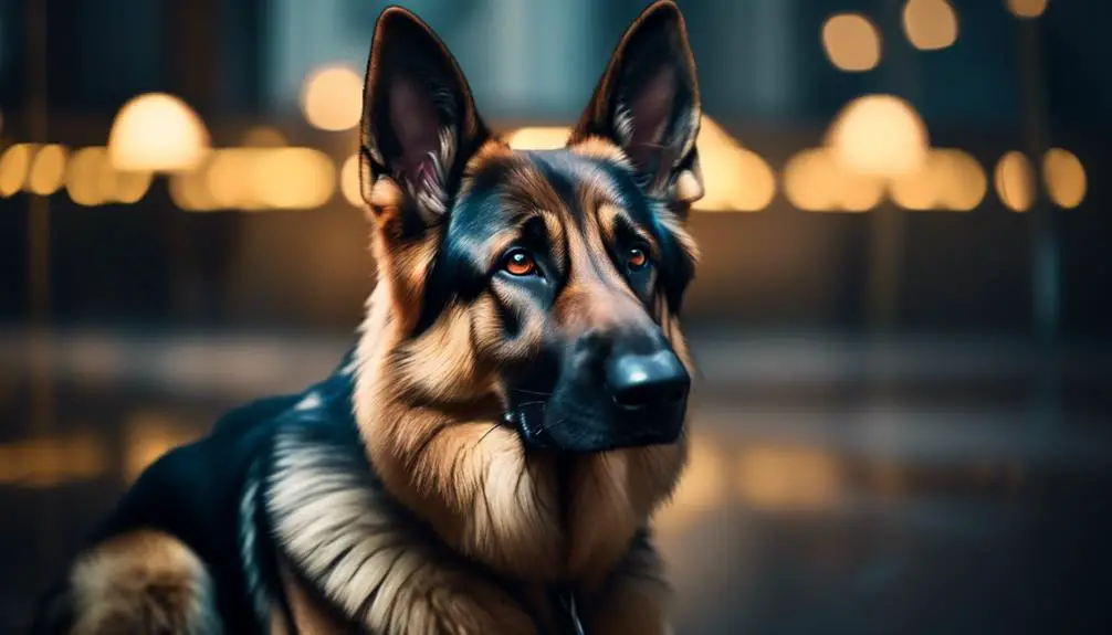 hidden signs in german shepherds