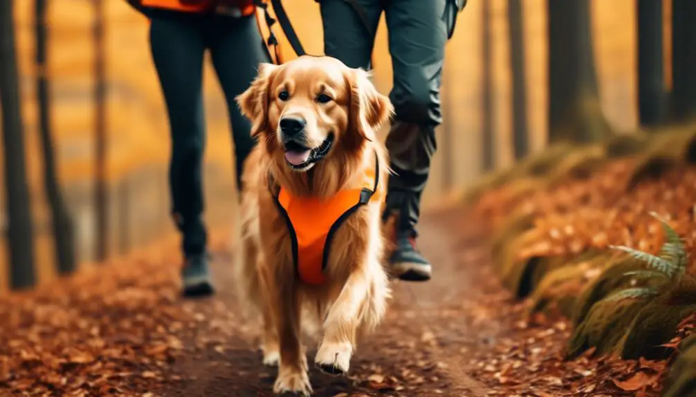 hiking safety tips for golden retrievers