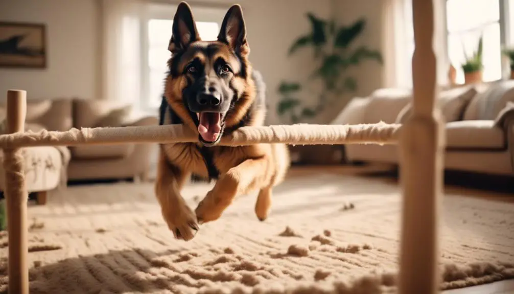 indoor fitness for german shepherds