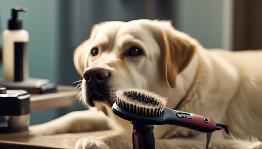 labrador grooming tools and techniques