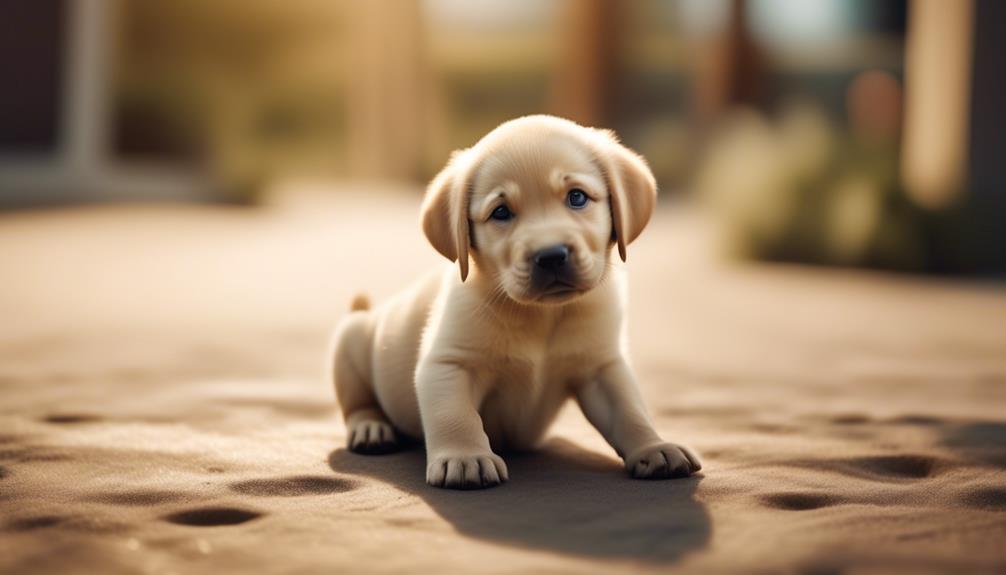 labrador puppy growth stages