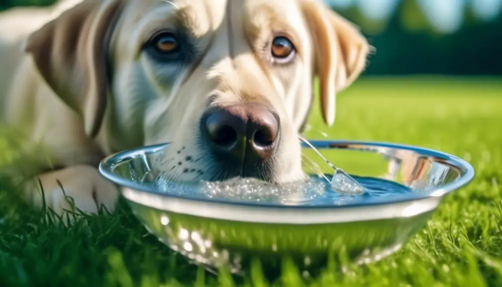 labrador retriever hydration importance