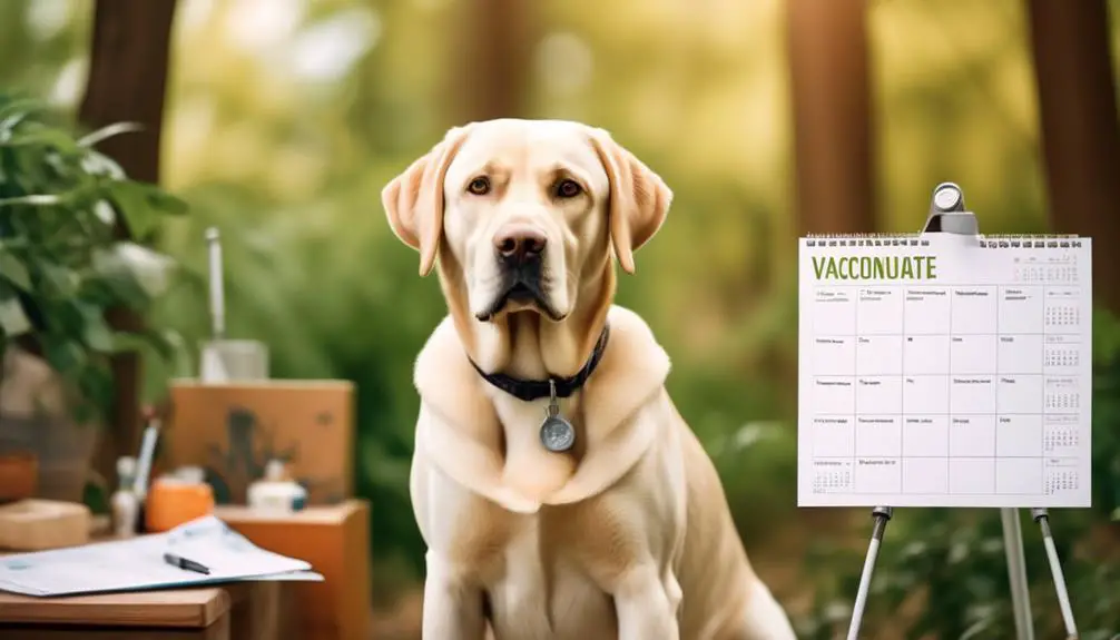 labrador retriever vaccination schedule