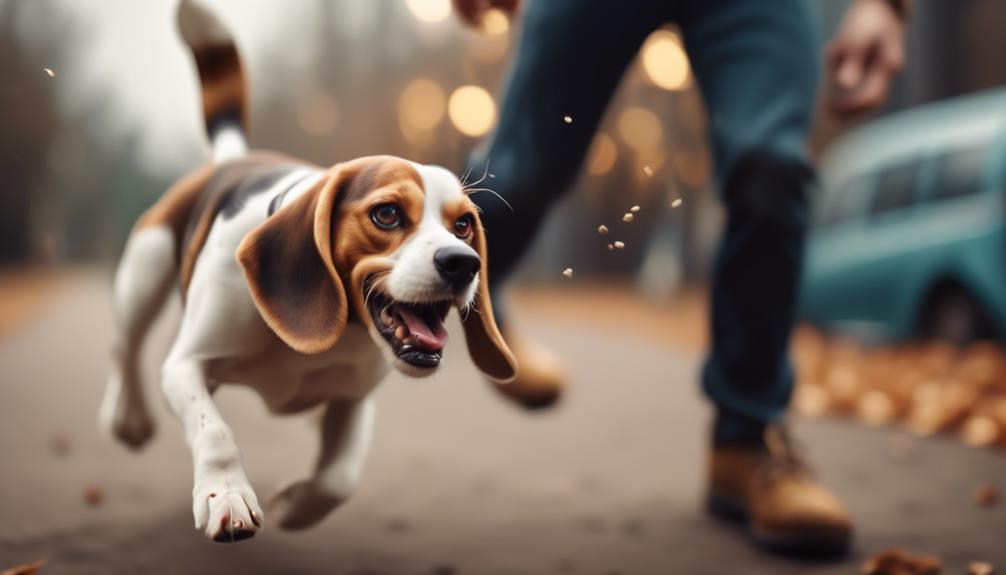 managing a beagle s excitement