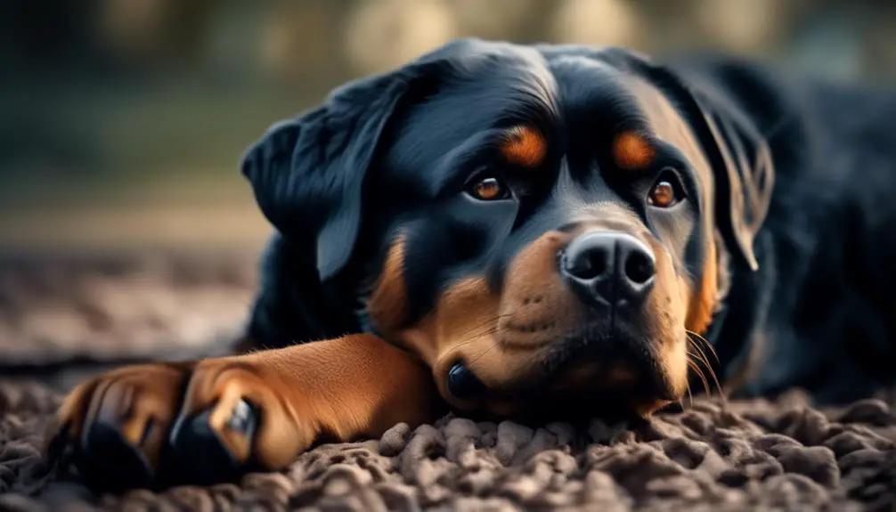 monitor rottweilers for illness