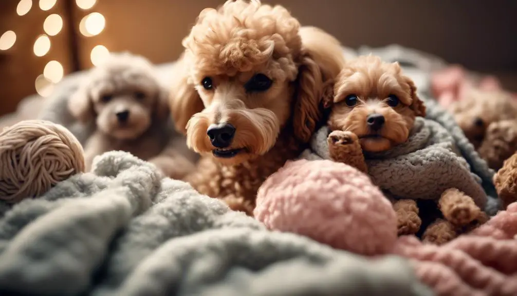 neonatal care for poodle puppies