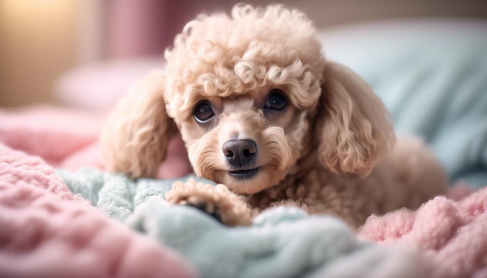 optimal care for newborn poodles