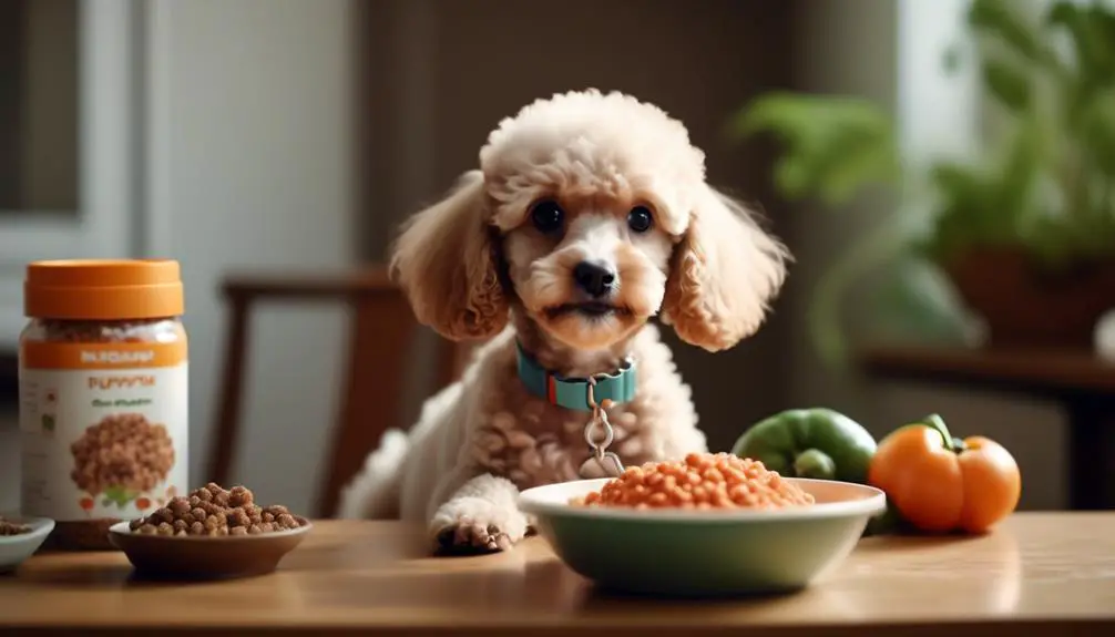 optimal nutrition for poodle puppies