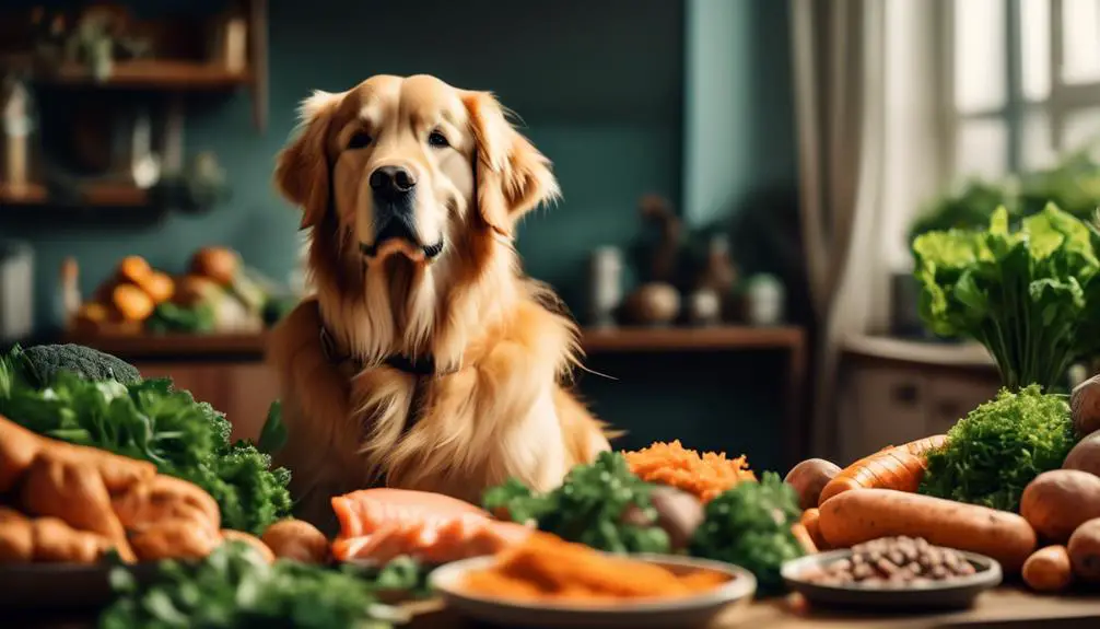 optimizing golden retriever s diet