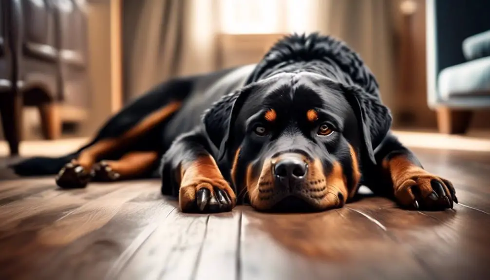 pet friendly flooring for rottweilers