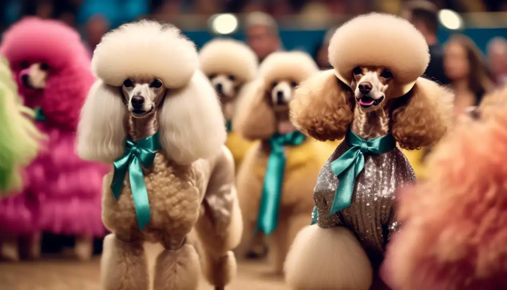poodle enthusiasts showcase their breed