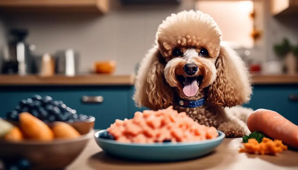 poodle food allergy management