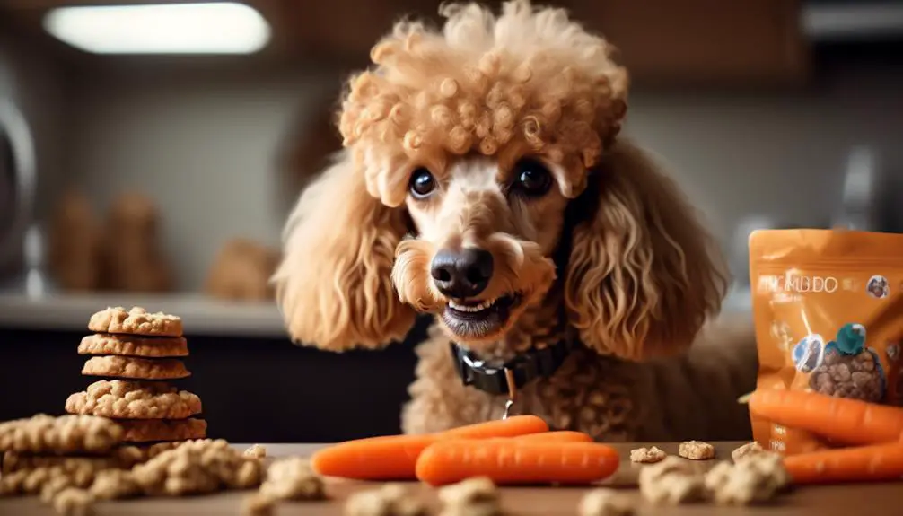 poodle friendly snack selection