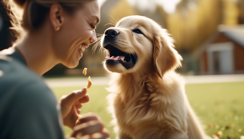 positive reinforcement for golden retriever training