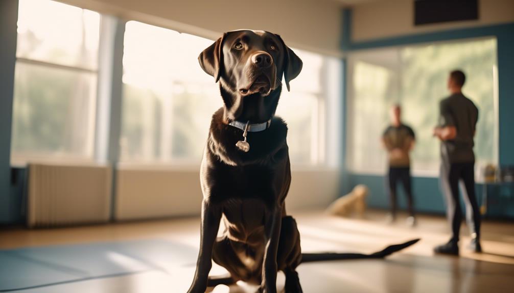 positive techniques overcome labrador stubbornness