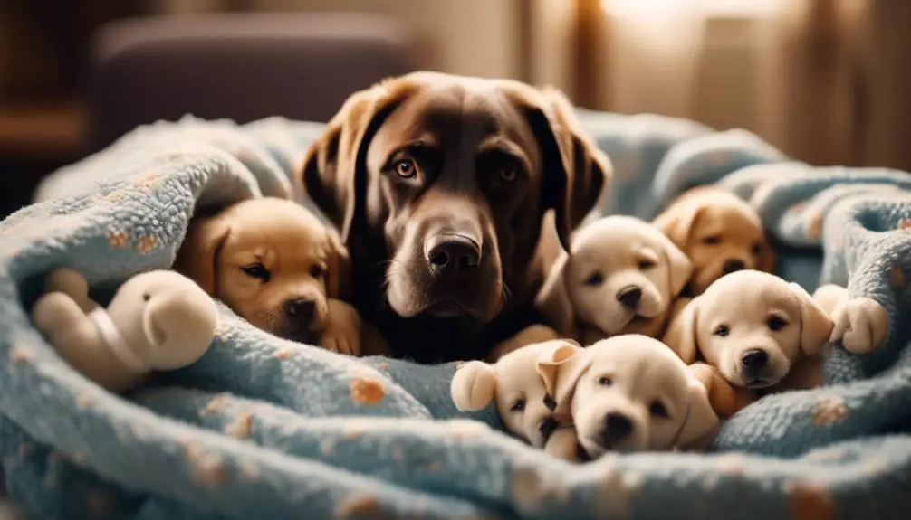 postnatal care for labrador puppies