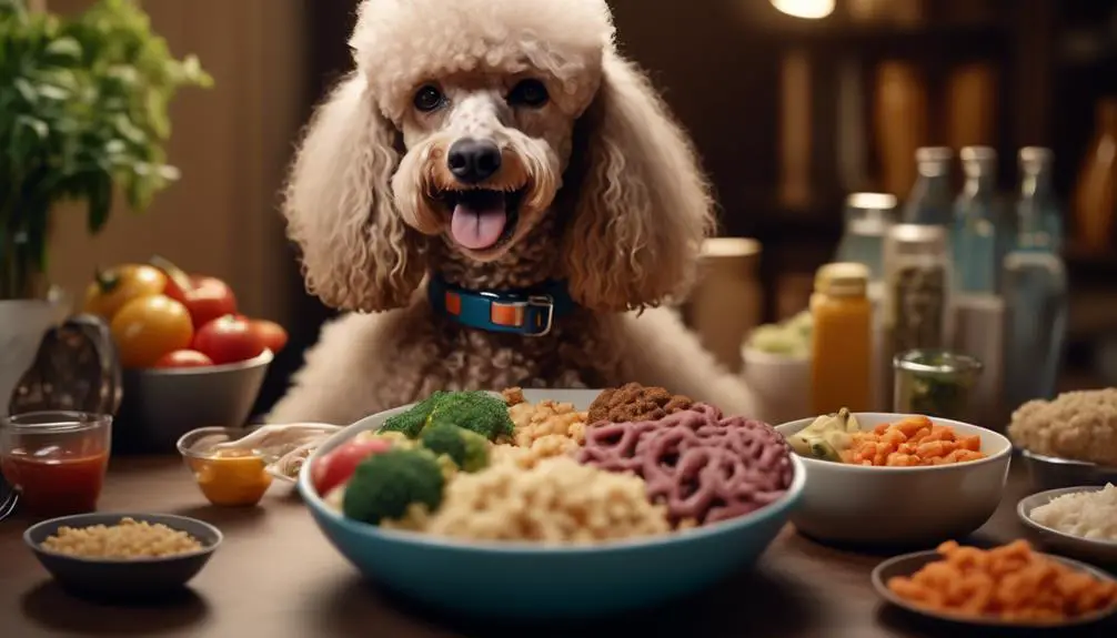 preventing obesity in poodles