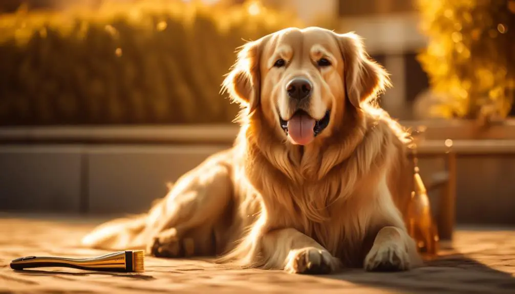 retriever coat care tips