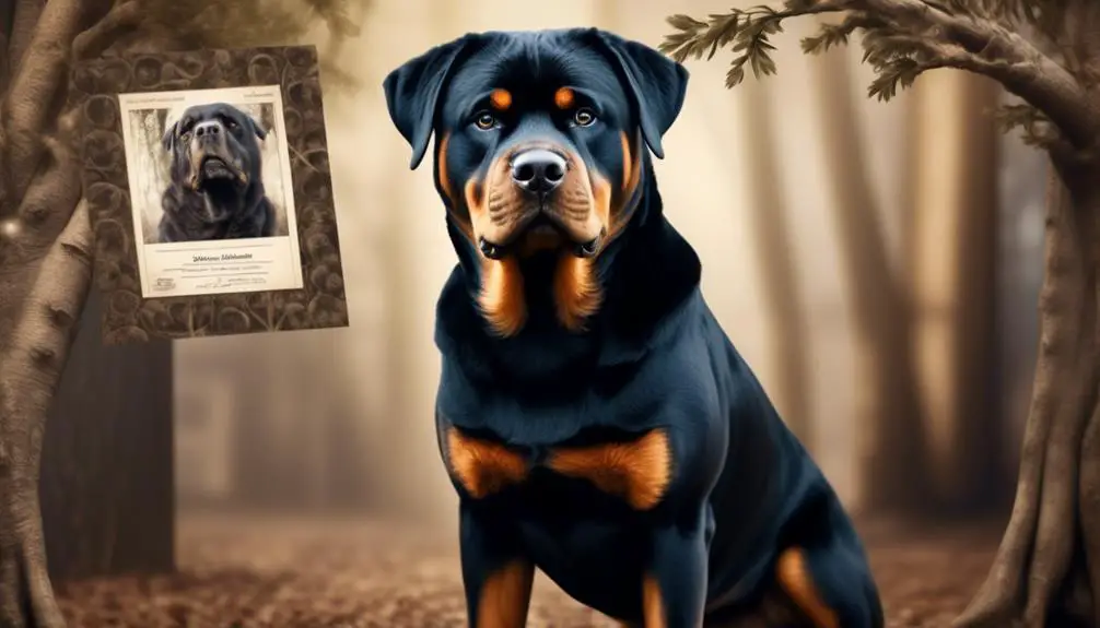 rottweiler ancestry and registry