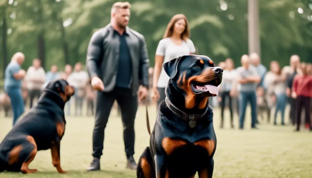 rottweiler breed activities participation