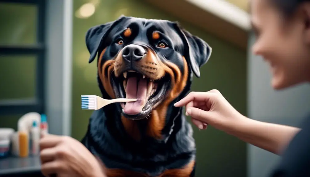 rottweiler dental care advice