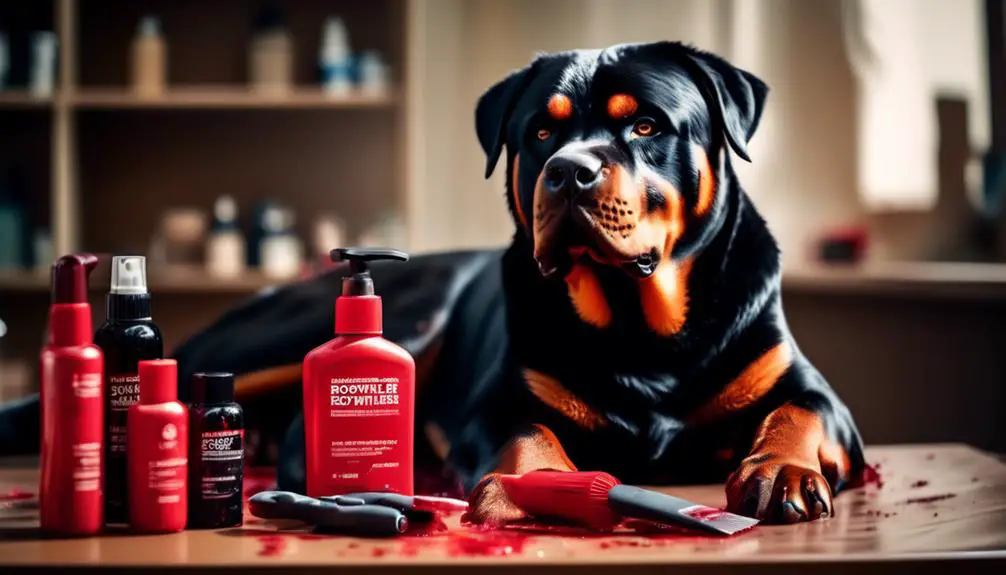 rottweiler dermatitis skin care