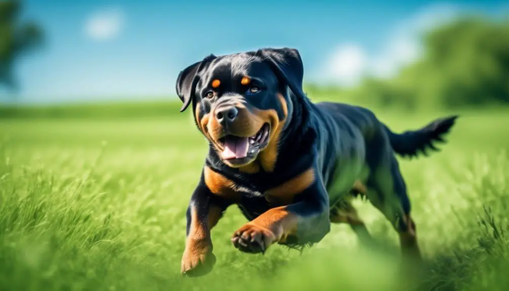 rottweiler exercise and health