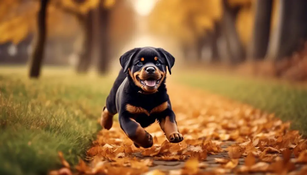 rottweiler exercise by age