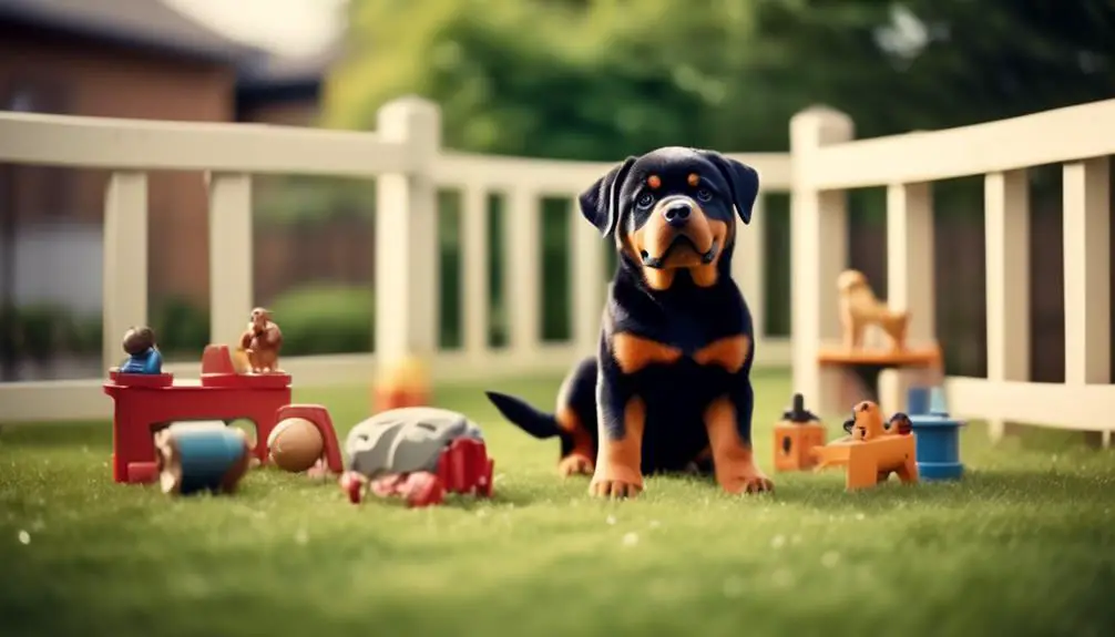 rottweiler friendly backyard design