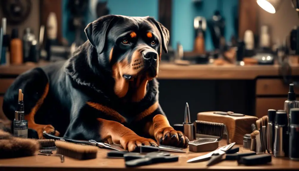 rottweiler grooming tools guide