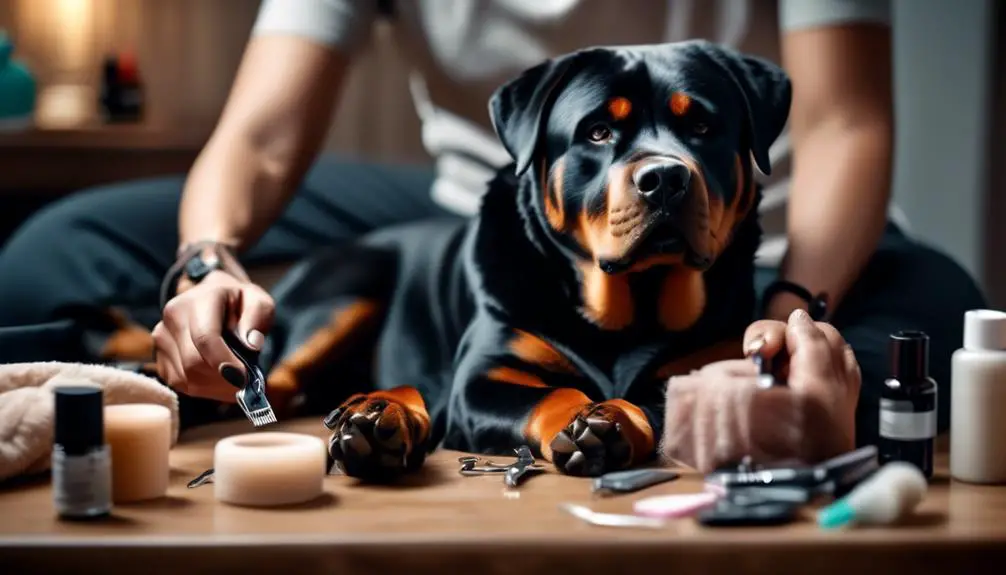 rottweiler nail care guide