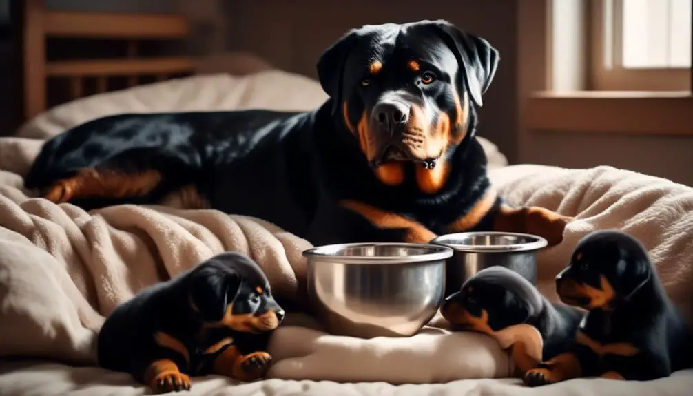 rottweiler post pregnancy health care