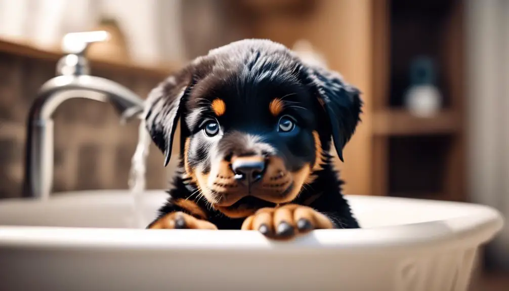 rottweiler puppy care tips