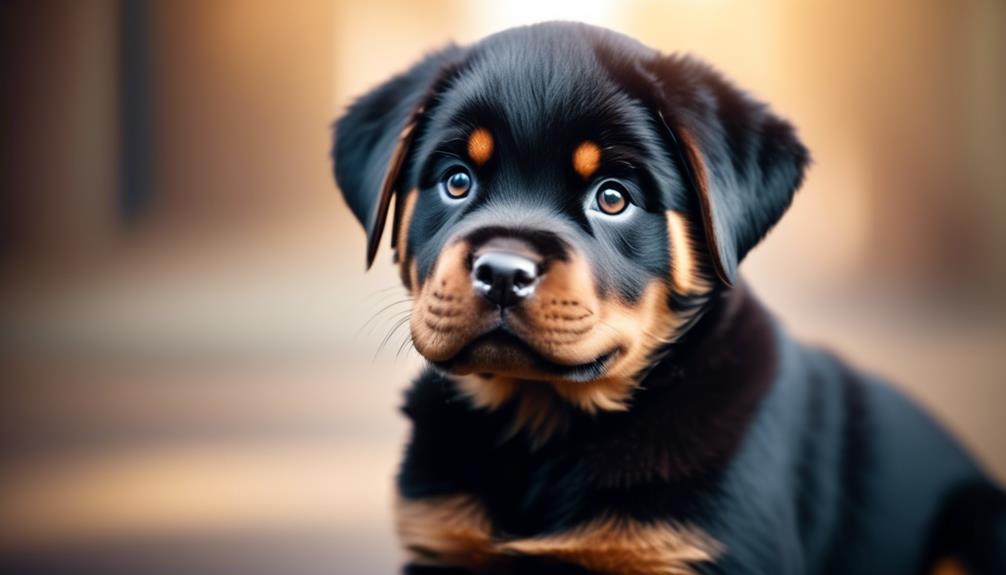 rottweiler puppy coat care