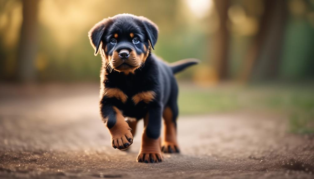 rottweiler puppy growth guide