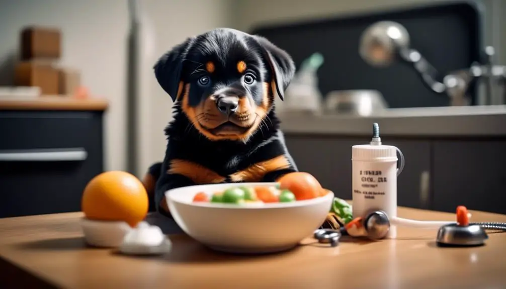 rottweiler puppy health guide