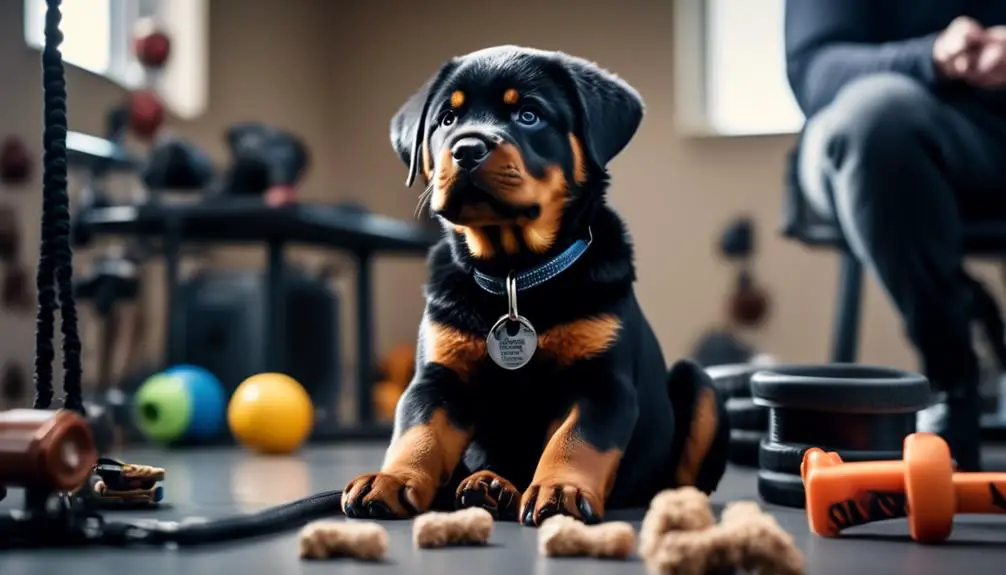 rottweiler puppy obedience training