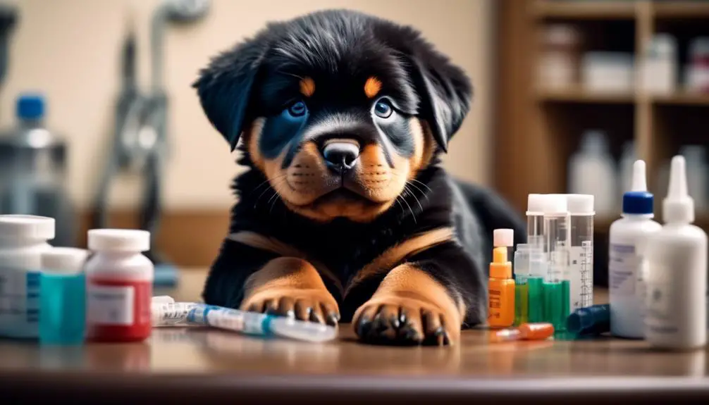 rottweiler puppy vaccination guide